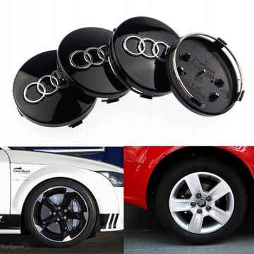 4x AUDI DEKIELKI KAPSLE ZAŚLEPKI 60MM 4B0601170