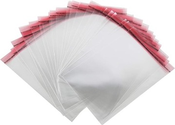 Woreczki celofanowe 5x10 zaklejane 100 szt