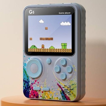 ПОРТАТИВНАЯ ИГРОВАЯ КОНСОЛЬ MINI RETRO GAMEBOY НА 500 ИГР, КАБЕЛЬ AV К ТЕЛЕВИЗОРУ