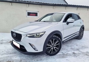 Mazda CX-3 2015 Mazda CX-3 SLICZNA 1.5 Diesel BOGATA WERSJA Oryginal SERWIS 2016r Biala Pe