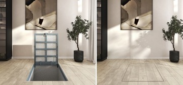 Właz do Piwnicy Właz Podłogowy 120x90 cm Hermetyczny Zapachoszczelny Termo