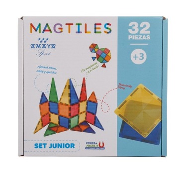 БОЛЬШИЕ МАГНИТНЫЕ БЛОКИ для строительства Magtiles 32
