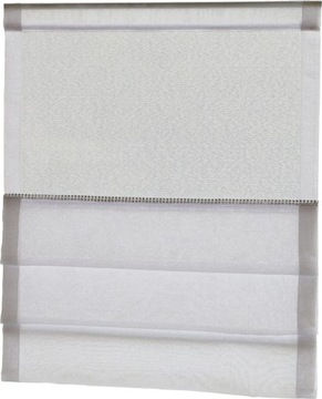Firana zazdrostka panelowa z cyrkoniami wys. 50 cm do 70 cm Na wymiar