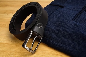 РЕМЕНЬ КОЖАНЫЙ МУЖСКОЙ GRACIO ДЛЯ БРЮК, КОЖА, ДЛИНА РЕМЕНЯ 110 СМ, ПОДАРОК