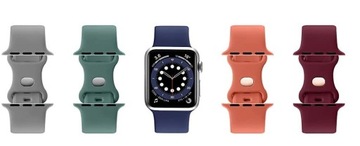 3x PASEK SILIKONOWY DO APPLE WATCH 3 4 5 6 7 SE 8 9 10 - 38 40 41 42mm