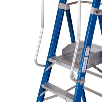 Лестница для хранения рабочей платформы 4 ступени LEMAR