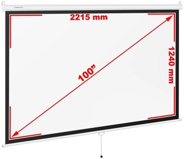 Потолочный экран для проектора 2295 x 1450 мм FROMM STARCK STAR RS100M169_01