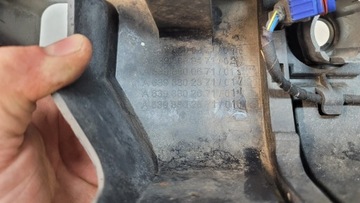 MB MERCEDES BENZÍN VITO W639 03-10 NÁRAZNÍK ZADNÍ SVAZEK PDC A6398800271