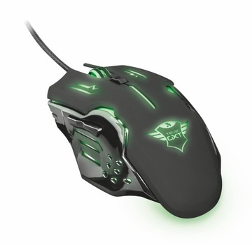 Trust GXT 108 RAVA mysz przewodowa RGB LED Gamingowa 2000DPI PC laptop