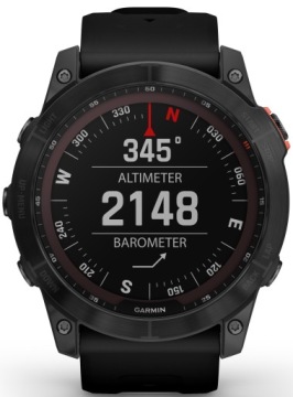 GARMIN Fenix 7X Solar Smartwatch черный