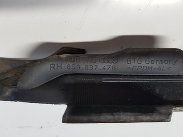 AUDI TT 8S LIŠTA ZHRNUJÍCÍ DVEŘE OKNO PRAVÁ