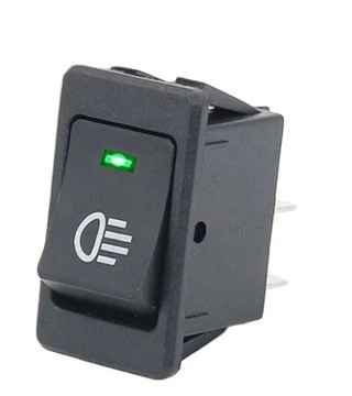Przełącznik klawiszowy do świateł ASW-17D 12V LED