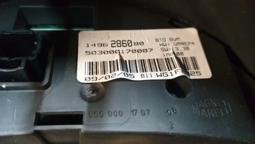 CITROEN C8 HODINY DISPLEJ PŘÍSTROJOVÁ DESKA EVROPA