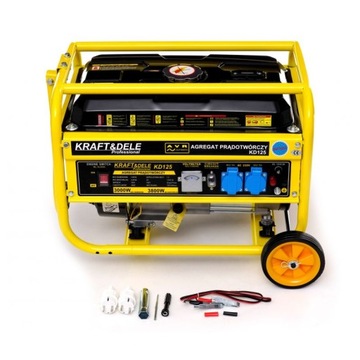 AGREGAT GENERATOR PRĄDOTWÓRCZY 3800W 7KM 230V AVR