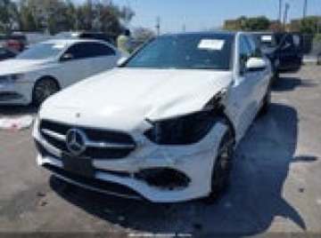 Mercedes Klasa C W206 Limuzyna 2.0 300 258KM 2023 Mercedes-Benz Klasa C 2023r., C 300 Sedan, 2L, od ubezpieczalni 2.0 Benzyna, zdjęcie 1