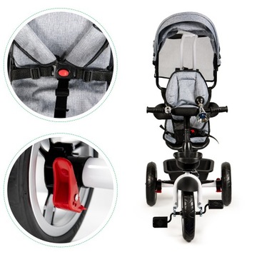 ТРЕХКОЛЕСНЫЙ ВЕЛОСИПЕД * ВОЗМОЖНОСТЬ ЛЮБОЙ КОНФИГУРАЦИИ - 3 В 1 ИДЕАЛ В ПОДАРОК