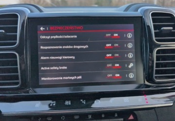 Citroen C5 Aircross SUV Facelifting 1.2 PureTech 131KM 2023 Citroen C5 Aircross 1.2 PureTech Shine EAT8 SalonPL FVat Od Reki Zadbany, zdjęcie 19