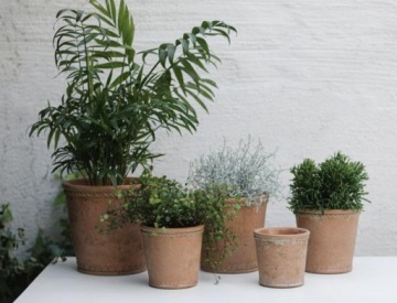 Декоративный цементный цветочный горшок TERRAKOTTA 12x13