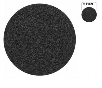 ВЕРЕВКА ПОРОШЕННАЯ РЕЗИНА МИКРОРЕЗИНОВАЯ ПРОКЛАДКА EPDM 9мм 10М