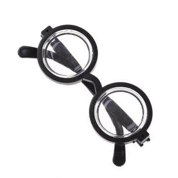 OKULARY GRUBE KUJONA NA HALLOWEEN NERD DENKA