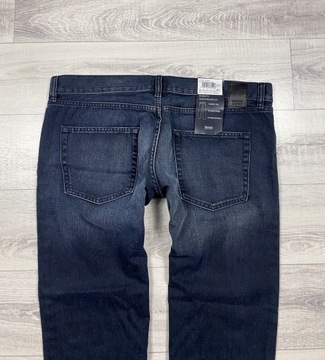 52 ## HUGO BOSS ## MĘSKIE SPODNIE JEANSY 38/32