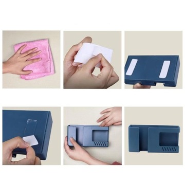 САМОКЛЕЯЩИЙСЯ НАСТЕННЫЙ ДЕРЖАТЕЛЬ ДЛЯ ТЕЛЕФОНА ПОЛКА ДЛЯ ТЕЛЕФОНА ПОДСТАВКА ДЛЯ СМАРТФОНА