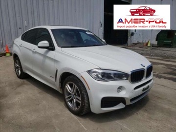 BMW X6 F16 2017 BMW X6 2017, 3.0L, 4x4, porysowany lakier