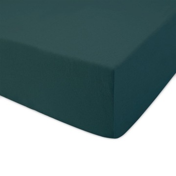 Prześcieradło z gumką jersey 120x200 butelkowe