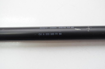 MERCEDES C180 CL203 2002 RHD ZADNÍ VÍKO KUFRU PLYNOVÁ LEVÝ