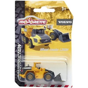 MAJORETTE CONSTRUCTION CARS POJAZD BUDOWLANY KOPARKA WHEEL LOADER L350H