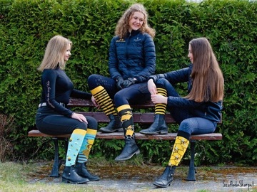 Гольфы для верховой езды с рисунком - Хэллоуин