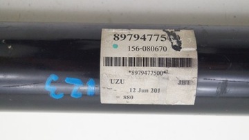 ISUZU D MAX II 11- HŘÍDEL HNACÍ 89794775 T