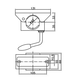 Стальное опорное колесо с навесным оборудованием для легкого прицепа Niewiadów Temared