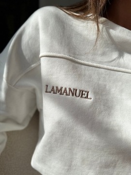 Komplet LaManuel XS S SIMPLE ecru premium La Manuel biały