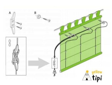 Римская штора Decoria Verona 100x170 черный