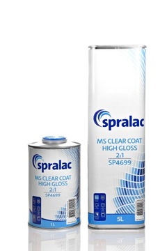 SPRALAC Lakier bezbarwny MS SP4699 5L z utw.szybki