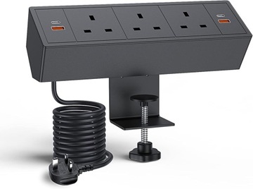 Listwa zasilająca biurkowa USB USB C 3M