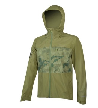 Kurtka rowerowa Endura SingleTrack Waterproof Jacket II Green Olive - L