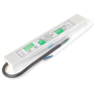 Zasilacz 12V 30W 2,5A do taśm IP67 wodoodporny