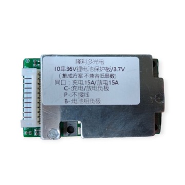 Зарядное устройство модуля BMS 10 с 15 А, литий-ионный 18650 36 В 42 В
