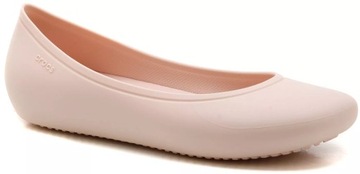 WYPRZEDAŻ CROCS BROOKLYN FLAT 209 róż r38,5 LUPA2X