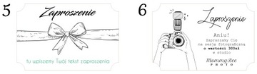 personalizowany VOUCHER karta bon 1szt GRAWER