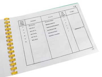 Каталог запчастей для WSK 125 Gil Lelek Bąk