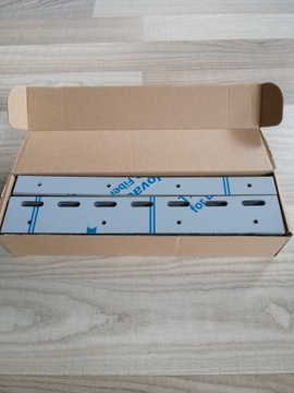 Ручка пластина 300 мм INOX ПВХ Полосы для штор из фольги