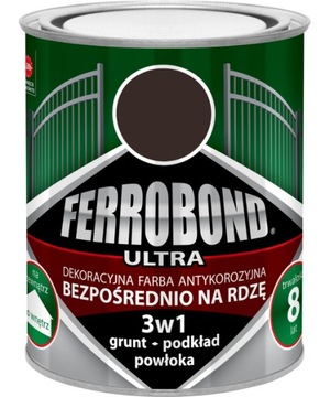 FARBA NA RDZĘ EFEKT MŁOTKOWY ANTRACYT 9007 0,7 L