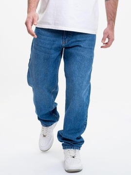 SZEROKIE Spodnie Jeansowe MĘSKIE BAGGY DENIM NIEBIESKIE Jigga Wear Icon M