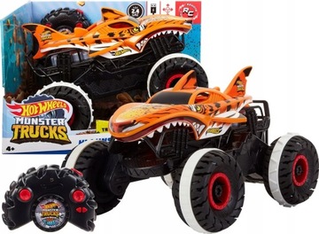 HOT WHEELS MONSTER TRUCK RC TIGER SHARK na PILOTA HGV87