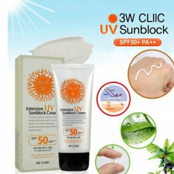 3W CLINIC СОЛНЦЕЗАЩИТНЫЙ КРЕМ 50 SPF 70 МЛ