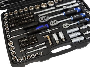 Набор ключей Чемодан для инструментов 216 шт. Трещотки