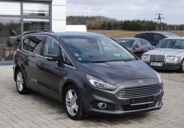 Ford S-Max II Van 2.0 TDCi 180KM 2017 Ford S-Max 2.0TDCI 180KM Ideal Bezwypadkowy 7 Foteli Oplacony 2.0